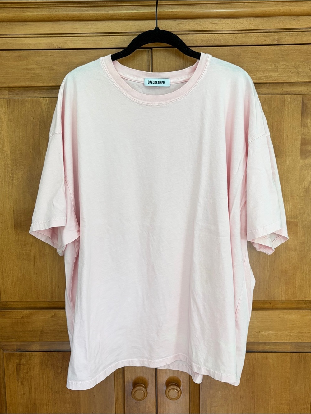 Daydreamer LA Solid OS Light Pink Tee